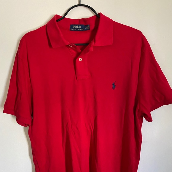 Ralph Lauren Red Polo - Picture 3 of 3